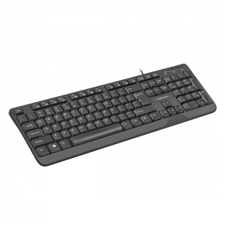 Natec Trout Teclado Teclado USB Negro Layout Portugués