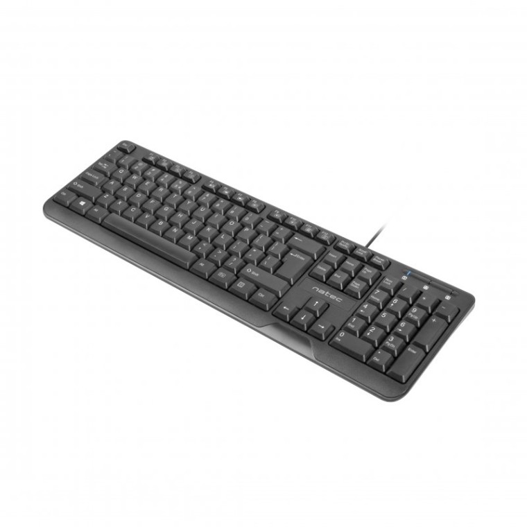 Natec Trout Teclado Teclado USB Negro Layout Portugués