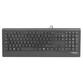 Natec Barracuda Slim Teclado Negro