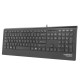 Natec Barracuda Slim Teclado Negro