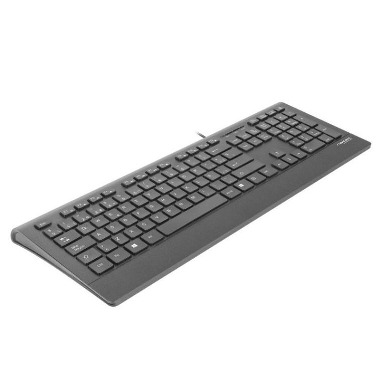 Natec Barracuda Slim Teclado Negro