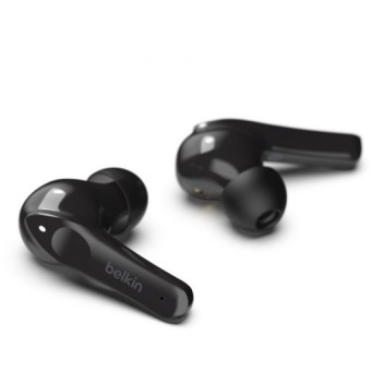 Belkin SoundForm Move Plus Auriculares Inalámbricos Negros con Estuche de Carga Inalámbrica Belkin SoundForm Move Plus Auriculares Inalámbricos Negros con Estuche de Carga Inalámbrica