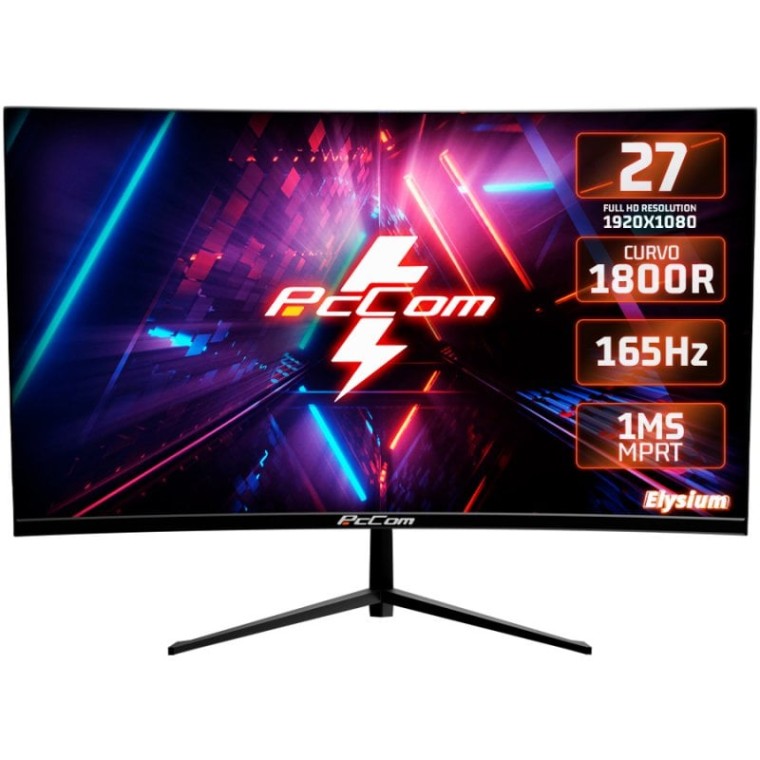 PcCom Elysium GO2780CV 27" LED FullHD 165Hz Freesync Curva