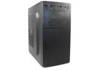 CoolBox MPC-28 MATX USB 3.0 Negra + Fuente de Alimentación 500W