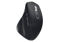 Phoenix Ergo M2 Ratón Óptico Inalámbrico 2400DPI Negro