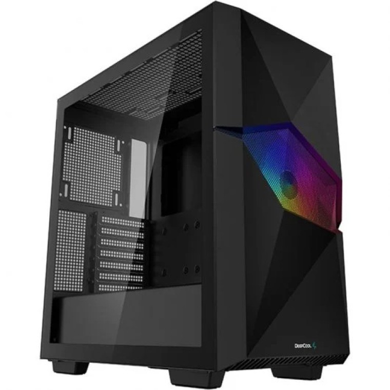 DeepCool Cyclops ARGB Mid Tower Cristal Templado USB 3.2 Negra