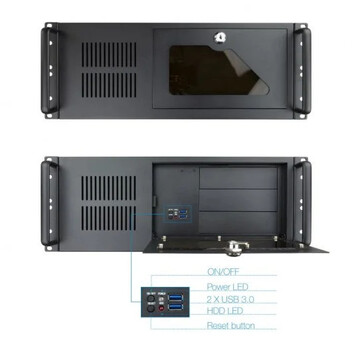 Tooq RACK-406N-USB3 Caja Rack 19" 4U ATX Tooq RACK-406N-USB3 Caja Rack 19" 4U ATX