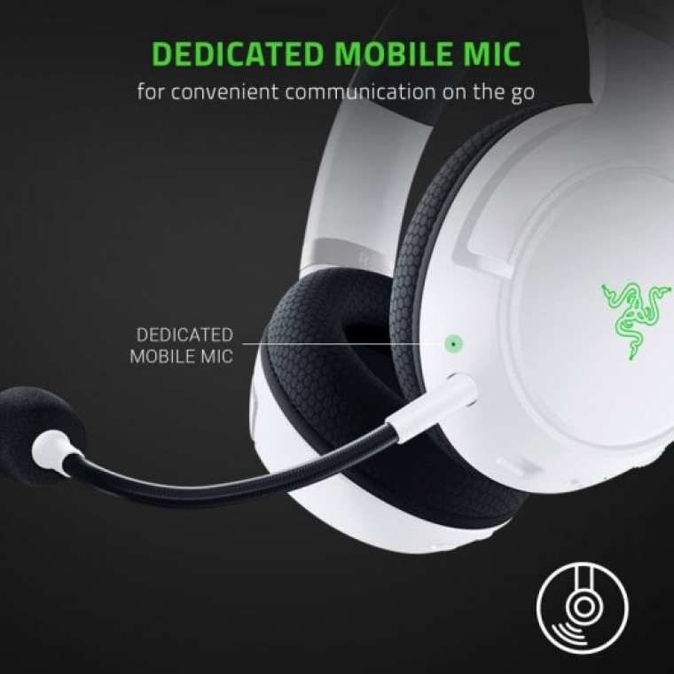 Razer Kaira Pro Xbox Auriculares Gaming Bluetooth Blancos