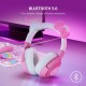 Razer Kraken Bluetooth Kitty Auriculares Gaming Inalámbricos Blanco/Rosa