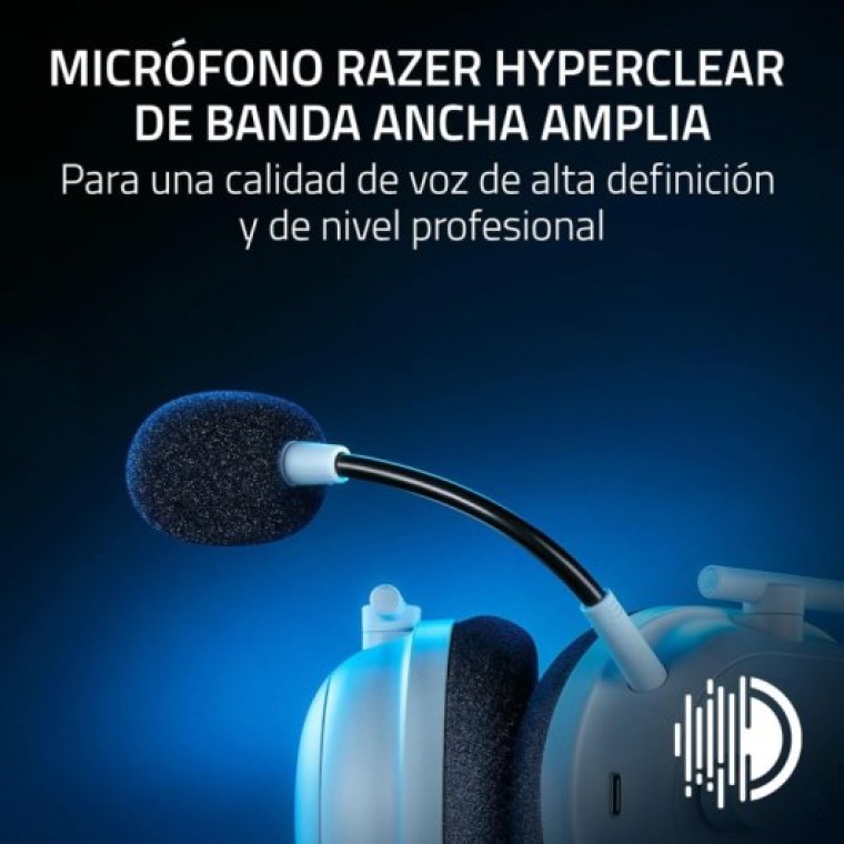 Razer BlackShark V2 Pro Auriculares Inalámbricos Gaming para PS5 Blancos