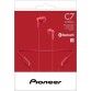 Pioneer SE-C7BT Auriculares Bluetooth Rojos Pioneer SE-C7BT Auriculares Bluetooth Rojos