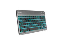 Subblim Smart Backlit Teclado Bluetooth Gris