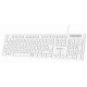 Subblim Business Slim Silencioso Teclado USB Blanco