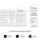 Subblim Business Slim Silencioso Teclado USB Blanco Subblim Business Slim Silencioso Teclado USB Blanco