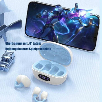 Kinsi I113 Auriculares Inalámbricos Bluetooth Clip Ear Negros