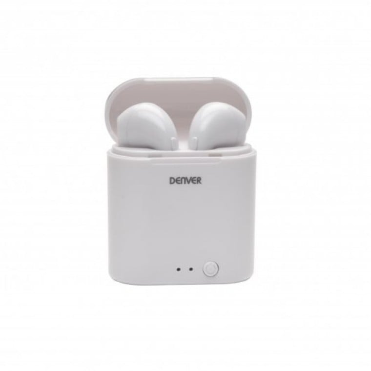 Denver TWE-36MK3 Auriculares Bluetooth Blancos