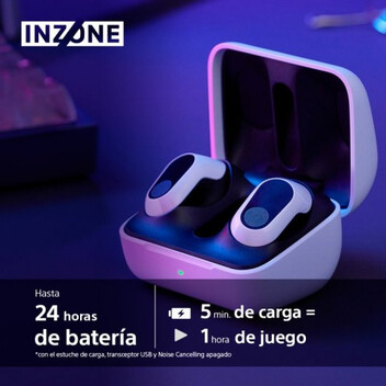 Sony Inzone Buds Auriculares Inalámbricos con Cancelación de Ruido Blancos Sony Inzone Buds Auriculares Inalámbricos con Cancelación de Ruido Blancos