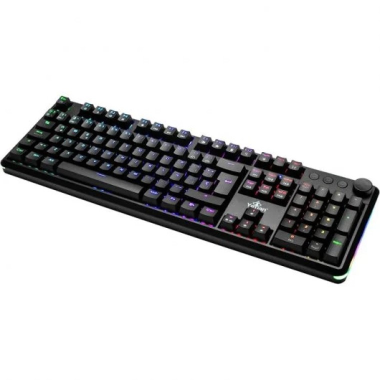 Yeyian Asward Series 3000 TKL Teclado Mecánico Gaming RGB Switch Rojo