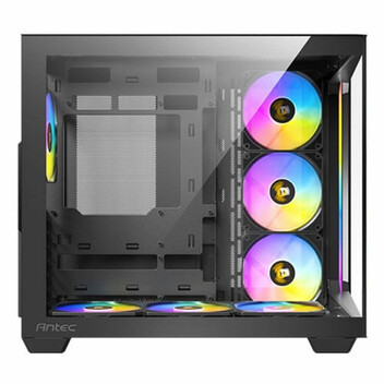 Torre PC Torre Antec C5 ATX Vidrio Templado Negra 3x120mm Laterales 1x120mm Trasero