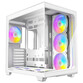 Torre PC Torre Antec C5 ATX Blanco Vidrio Templado 7 Ventiladores 285×469×400mm Sin Fuente