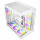 Torre PC Torre Antec C5 ATX Blanco Vidrio Templado 7 Ventiladores 285×469×400mm Sin Fuente