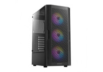 Antec AX20 Midi Tower Cristal Templado USB 3.0 FRGB Negra