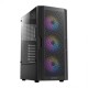 Antec AX20 Midi Tower Cristal Templado USB 3.0 FRGB Negra