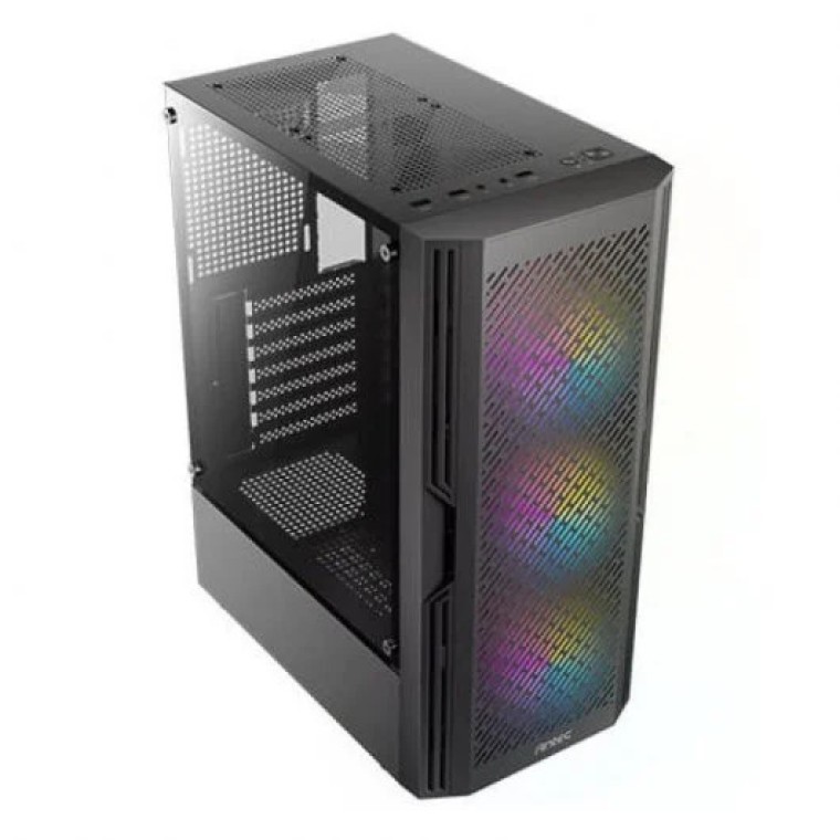 Antec AX20 Midi Tower Cristal Templado USB 3.0 FRGB Negra