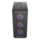 Antec AX20 Midi Tower Cristal Templado USB 3.0 FRGB Negra