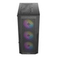 Antec AX20 Midi Tower Cristal Templado USB 3.0 FRGB Negra