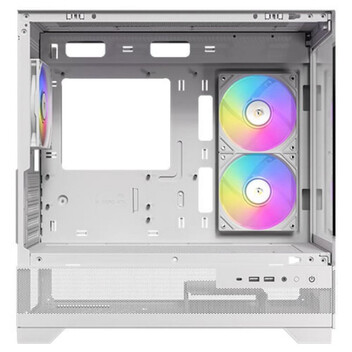 Torre PC Antec CX500m RGB Mini Tower Blanco Vidrio Templado micro ATX ITX 3x USB 3.2