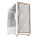 Torre PC Antec FLUX Blanca Midi Tower ATX Vidrio Templado Ventilación Avanzada