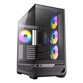 Torre PC Torre Antec C7 ARGB Cristal Templado ATX EATX ITX microATX 4 Ventiladores ARGB Negro