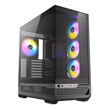 Torre PC Torre Antec C7 ARGB Cristal Templado ATX EATX ITX microATX 4 Ventiladores ARGB Negro