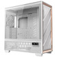 Torre PC Torre Antec FLUX PRO White EUV Full Tower Blanco Madera Vidrio Templado Gaming