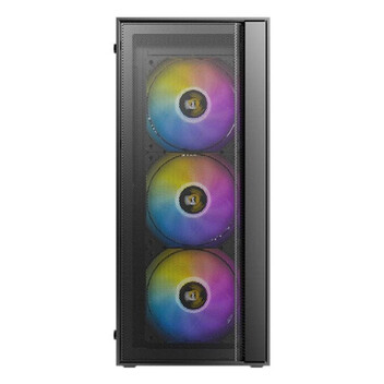 Torre PC Gaming Antec AX65 ARGB Midi Tower Negro ATX/ITX/micro ATX Ventana Lateral 4x Ventiladores R