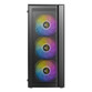 Torre PC Gaming Antec AX65 ARGB Midi Tower Negro ATX/ITX/micro ATX Ventana Lateral 4x Ventiladores R