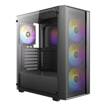 Torre PC Gaming Antec AX65 ARGB Midi Tower Negro ATX/ITX/micro ATX Ventana Lateral 4x Ventiladores R