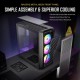 Antec Performance Series P20C ARGB Mid Tower Cristal Templado USB-C Negra