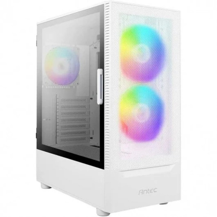 Antec NX410 Cristal Templado ARGB USB 3.0 Blanca