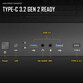 Antec DP503 ARGB E-ATX Cristal Templado USB-C Negra