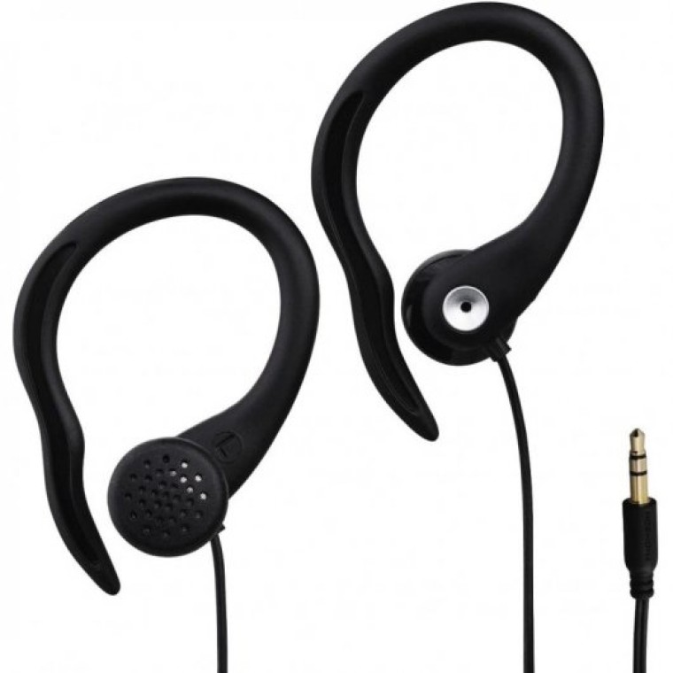 Thomson EAR5105 Auriculares Negros con Clip para Orejas