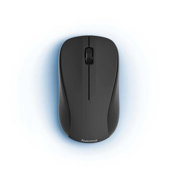 Ratón Hama MW-300 V2 Inalámbrico 1200 DPI Negro Clic Silencioso Ambidiestro