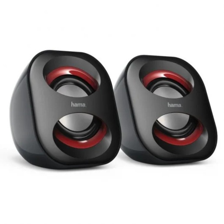 Hama Altavoz Sonic Mobil 183 2.0 USB Negros