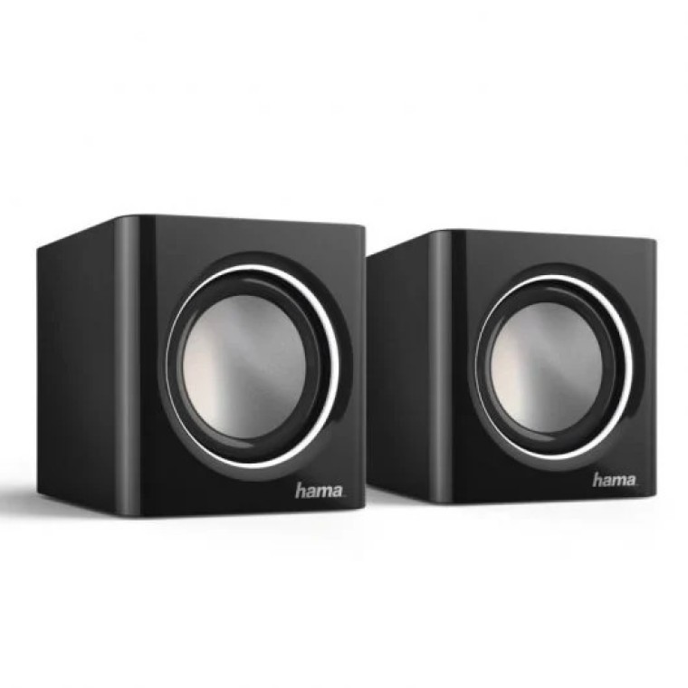 Hama Sonic Mobil 185 Altavoces 2.0 Negros