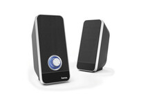 Hama Sonic LS-206 Altavoces 2.0 Negro/Gris