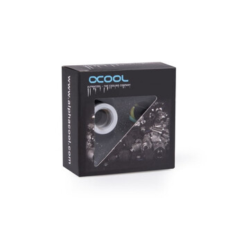 Alphacool Extensión G1/4 Rosca Exterior a G1/4 Rosca Interior Blanco Alphacool Extensión G1/4 Rosca Exterior a G1/4 Rosca Interior Blanco