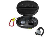 Hama Spirit Athletics Auriculares Deportivos Bluetooth con Estuche de Carga Negro/Amarillo