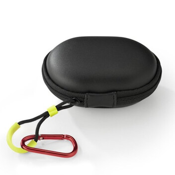 Hama Spirit Athletics Auriculares Deportivos Bluetooth con Estuche de Carga Negro/Amarillo