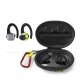 Hama Spirit Athletics Auriculares Deportivos Bluetooth con Estuche de Carga Negro/Amarillo